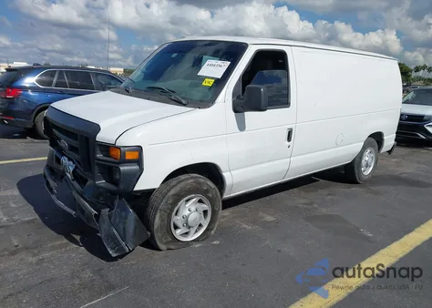 2013 Ford E-250 Commercial z USA, uszkodzony, nr VIN 1FTNE2EW0DDA13703